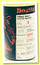 Ardmore 10 yo 2012/2022 (57.7%, Double V, ex-Laphroaig, 237 bottles)