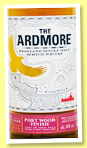 Ardmore 12 yo 'Port Wood Finish' (46%, OB, +/-2016)