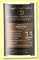 Ardmore 13 yo 2008/2022 (56.3%, Single Cask Collection, ex-Laphroaig cask, cask #709240, 233 bottles) 