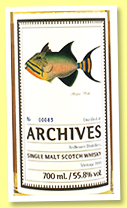 Ardmore 1999/2019 (55.8%, Archives, cask # #801661, 185 bottles) 