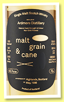 Ardmore 22 yo 1998/2021 (49.7%, Malt, Grain & Cane, hogshead, 154 bottles) 