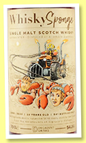Ardmore 22 yo 2000/2022 (54.9%, WhiskySponge, refill hogshead / 1st fill Sherry finish, 541 bottles)