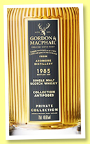Ardmore 36 yo 1985/2022 (49.7%, Gordon & MacPhail, Private Collection, LMDW, refill sherry hogshead, cask #958, 164 bottles) 