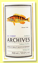 Ardmore 7 yo 2009/2017 (59.6%, Archive, ex-Laphroaig barrel, cask #709301, 249 bottles) 