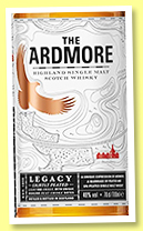 Ardmore 'Legacy' (40%, OB, +/-2017) 