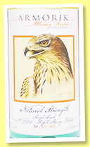 Armorik 2016/2022 (61.2%, Spirit Paradise, France, peated, refill sherry, cask #3328) Armorik 2016/2022 (61.2%, Spirit Paradise, France, peated, refill sherry, cask #3328)