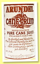 Arundel 6 yo (40%, OB, Callwood Distillery, British Virgin Islands, +/-2022)