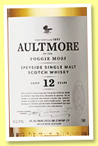 Aultmore 12 yo 'Foggie Moss' (46%, OB, refill hogsheads, +/-2022) 