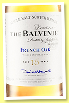 Balvenie 16 yo 'French Oak' (47.6%, OB, 2022) 