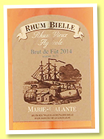 Bielle 2014/2021 'Brut de Fût' (56.9%, OB, Marie-Galante, agricole) Bielle 2014/2021 'Brut de Fût' (56.9%, OB, Marie-Galante, agricole)