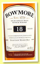 Bowmore 18 yo (43%, OB, +/-2022) 