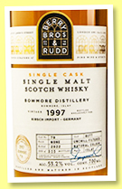 Bowmore 1997/2022 (53.2%, Berry Bros. & Rudd for Kirsch Import, sherry butt, cask #79, 515 bottles)
