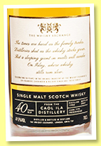 Caol Ila 40 yo 1982 (49.5%, The Whisky Exchange, Celebrating 50 Years) Caol Ila 40 yo 1982 (49.5%, The Whisky Exchange, Celebrating 50 Years)