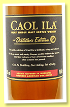 Caol Ila 'Distillers Edition 2022' (43%, OB) Caol Ila 'Distillers Edition 2022' (43%, OB)