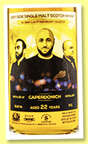 Caperdonich 22 yo 2000/2022 (55.2%, Wu Dram Clan, 3rd Anniversary Collection, hogshead, cask #294480, 246 bottles) Caperdonich 22 yo 2000/2022 (55.2%, Wu Dram Clan, 3rd Anniversary Collection, hogshead, cask #294480, 246 bottles)