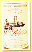 Caperdonich 37 yo 1972/2010 (47.8%, Reifferscheid, Romantic Rhine, sherry octave, cask #47373, 71 bottles) Caperdonich 37 yo 1972/2010 (47.8%, Reifferscheid, Romantic Rhine, sherry octave, cask #47373, 71 bottles)