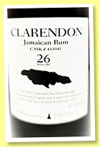 Clarendon 26 yo 1995/2022 (57.1%, The Auld Alliance and Precious Liquors, Jamaica, cask #433941)