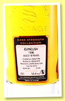 Clynelish 18 yo 1996/2015 (54.4%, Signatory Vintage, refill sherry butt, cask #6516, 505 bottles) Clynelish 18 yo 1996/2015 (54.4%, Signatory Vintage, refill sherry butt, cask #6516, 505 bottles)