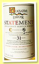 Clynelish 32 yo 1989/2022 (44.2%, Blackadder, Statement, Edition No. 50, for Liquorfang Taiwan, barrel, cask #6093, 162 bottles) Clynelish 32 yo 1989/2022 (44.2%, Blackadder, Statement, Edition No. 50, for Liquorfang Taiwan, barrel, cask #6093, 162 bottles)