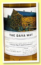 Dailuaine 13 yo (50%, The Dava Way, cognac butt, 510 bottles, 2022)