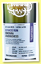 Diamond 11 yo 2008 (62%, Scotch Malt Whisky Society, Guyana, refill bourbon barrel, finished in recharred new oak barrel, #R2.9, 'Demerara Deliciousness', 198 bottles)