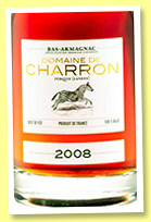 Domaine de Charron 2008/2022 (50.4%, OB, Bas-armagnac, cask #115) 