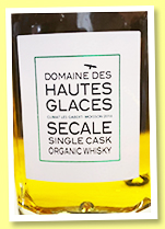 Domaine des Hautes Glaces 'Secale' (57%, OB, France, single rye, 782 bottles, 2023) Domaine des Hautes Glaces 'Secale' (57%, OB, France, single rye, 782 bottles, 2023)