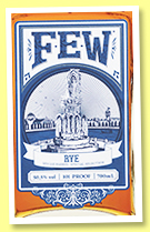 FEW 'Rye' (50.5%, OB, USA, for LMDW Antipodes, single barrel special selection, cask #17.2723, 2022)