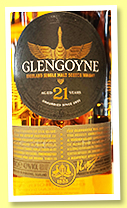 Glengoyne 21 yo (43%, OB, +/-2022) Glengoyne 21 yo (43%, OB, +/-2022)