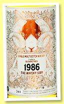 Glenrothes 36 yo 1986/2022 (41.4%, The Whisky Jury, refill hogshead, cask #860002131, 203 bottles) 