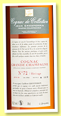 Grande Champagne 'N°72' (50.2%, Jean Grosperrin, lot 983, 2022)