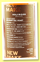 Holyrood 'Aged New Make Spirit 04' (50%, OB, First fill European oak Port hogshead, Belgian ale yeast, cask #376, 2022)
