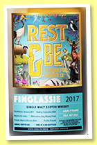 InchDairnie 5 yo 2017/2022 'Finglassie Small Batch #01' (46%, Rest & Be Thankful, Islay whisky cask, oloroso sherry butt finish, 4,998 bottles) 