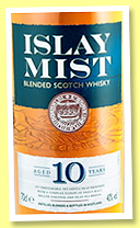 Islay Mist 10 yo (40%, OB, blended Scotch, +/-2022) Islay Mist 10 yo (40%, OB, blended Scotch, +/-2022)