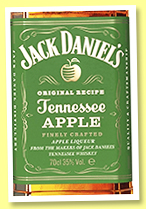 Jack Daniel's 'Apple' (35%, OB, USA, Apple Liqueur, +/-2022)