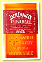 Jack Daniel's 'Triple Mash' (50%, OB, USA, blended straight whiskey, +/-2022) 