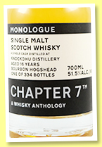 Knockdhu 16 yo 2006/2022 (51.5%, Chapter 7, bourbon hogshead, cask #6, 334 bottles) 