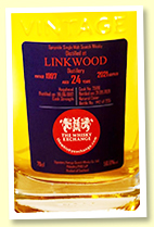 Linkwood 24 yo 1997/2021 (56.6%, Signatory Vintage for The Whisky Exchange, cask #7566, hogshead, 225 bottles) Linkwood 24 yo 1997/2021 (56.6%, Signatory Vintage for The Whisky Exchange, cask #7566, hogshead, 225 bottles)
