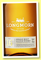 Longmorn 16 yo (48%, OB, +/-2022) Longmorn 16 yo (48%, OB, +/-2022)