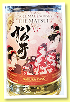 Matsui 'Sakura Cask' (48%, OB, Kurayoshi Distillery, Japan, +/-2022) 