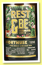 Monymusk 1998/2022 (54.8%, Rest & Be Thankful for Kirsch Import, American oak, cask #27845, 133 bottles)