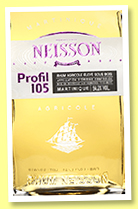 Neisson 'Profil 105' (54.2%, OB, Martinique, agricole, ambré, +/-2022) Neisson 'Profil 105' (54.2%, OB, Martinique, agricole, ambré, +/-2022)