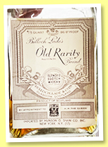 Old Rarity (86.8° Proof US, OB, Bulloch, Lade & Co., Munson G. Shaw New York, blended Scotch, 4/5 quart, +/-1955) Old Rarity (86.8° Proof US, OB, Bulloch, Lade & Co., Munson G. Shaw New York, blended Scotch, 4/5 quart, +/-1955)