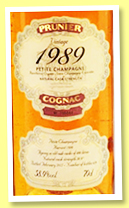 Prunier 1989/2022 (58.9%, OB for The Purist Belgium, petite champagne, 582 bottles)