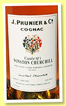 J. Prunier & Cie. 'Cuvée N°1 Winston Churchill' (47%, OB, Borderies, 1,000 bottles, 2022) 
