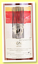 Raffaud 'La Maison Rouge Lot 66' (50.7%, Malternatives Belgium, Borderies, 112 bottles, 2022)
