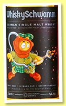 Saillt More 8 yo 2014/2022 (57.1%, WhiskySchwamm, Germany, 1st fill bourbon barrel, 230 bottles)