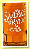 Sazerac 'Straight Rye' (45%, OB, USA, Kentucky Straight Rye Whiskey, +/-2022)