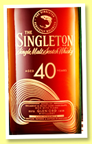 Singleton of Glen Ord 40 yo (55.4%, OB, Epicurean Odyssey, 2023)
