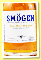 Smögen 9 yo 2013/2013 (59.6%, OB, LMDW Antipodes, Sweden, first fill oloroso sherry, cask #7/2013) Smögen 9 yo 2013/2013 (59.6%, OB, LMDW Antipodes, Sweden, first fill oloroso sherry, cask #7/2013)
